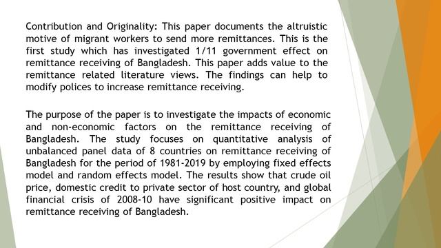 Economic and Noneconomic Forces on Remittance Receiving A Panel Analysis of Top Remittance Sending смотреть онлайн