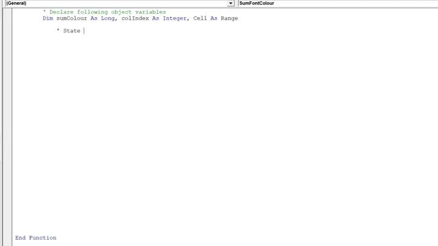 Excel VBA SUMIF by font color смотреть онлайн