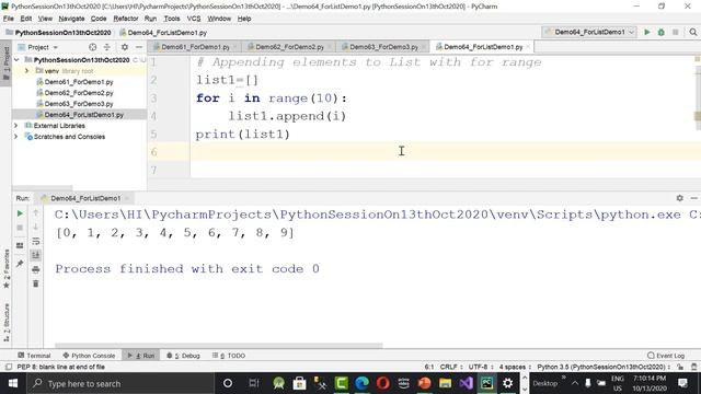 Python tutorial for Beginners Session8 | For Loop in Python | By Prakash Gangumalla смотреть онлайн