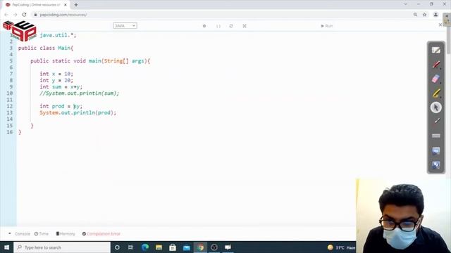 Variables In Java | Getting Started | In English | Java | Video_2 смотреть онлайн