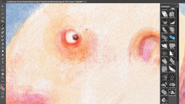 Getting the most out of your Photoshop Brushes - Using the low pressure range смотреть онлайн