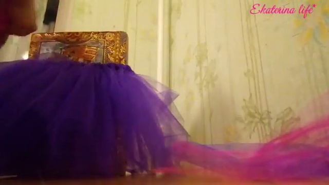 Как пошить юбку как у балерины, юбка пачка за 5 минут, шить юбку быстро смотреть онлайн