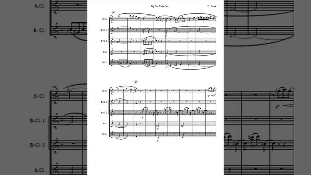 Bizet Puss in the Corner Game set for 5 clarinets смотреть онлайн