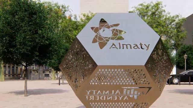 Визуализация Арт инсталляции для Дворца Республики смотреть онлайн