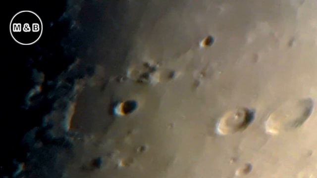 The Moon Through Sky-Watcher Telescope in colour and 4K #67 смотреть онлайн