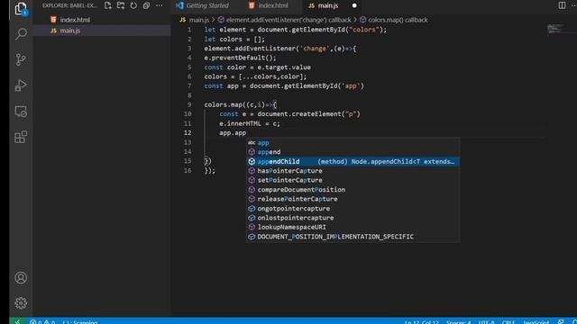 babel JavaScript compiler شرح بابل جافا سكربت مع تطبيق مثال عليه смотреть онлайн