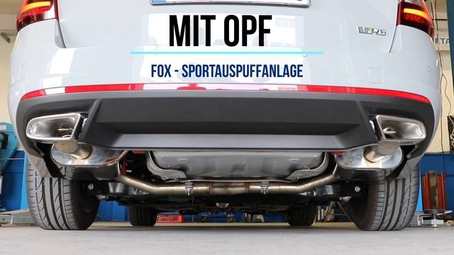 Skoda Octavia 5E RS mit OPF смотреть онлайн