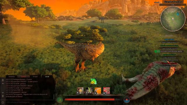 A LUTA MAIS DIFÍCIL! Gameplay de GIGANOTOSSAURO! ft. @NucatoHarug - Path of Titans смотреть онлайн