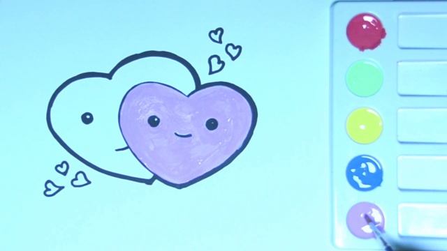 Draw Love and Love | Drawing and Coloring смотреть онлайн