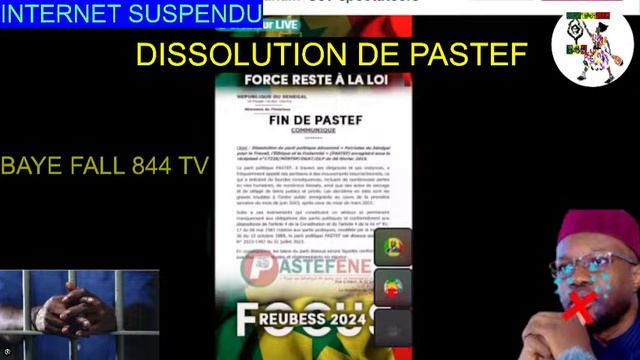 DISSOLUTION DE PASTEF : Les sénégalais donnent leur avis смотреть онлайн