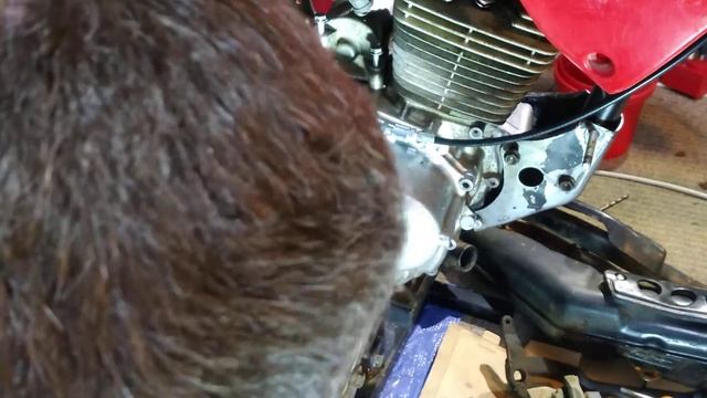 Honda XR230,engine swap clutch completed update смотреть онлайн