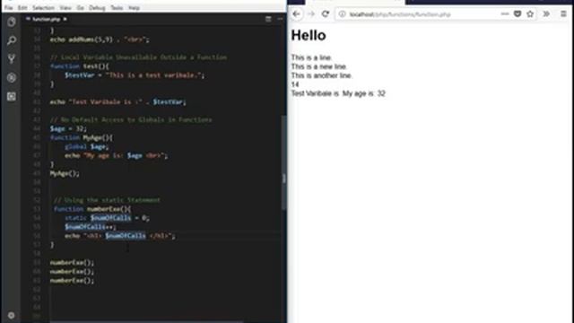 31 How to use Static Variables in PHP - PHP & MySQL Tutorial in Urdu (Basic to Advance) смотреть онлайн