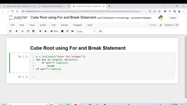 How to find the cube root of any number using python| python tutorial for beginners смотреть онлайн