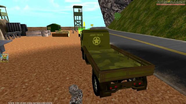 Army Truck Transport Offroad Simulator - US Cargo Vehicle Driving Mountain 3D - Android GamePlay #4 смотреть онлайн