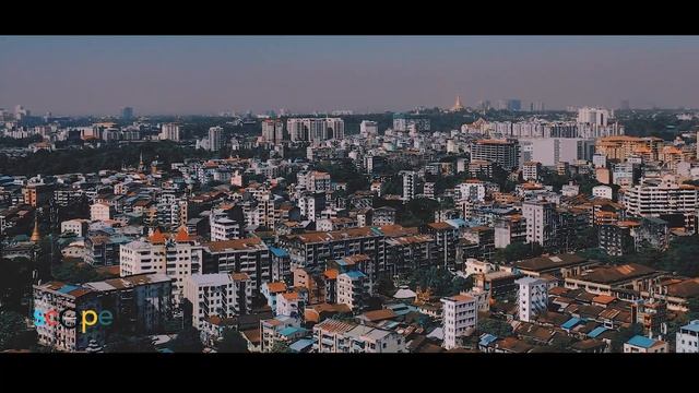 Amazing Yangon City: Cinematic 4K Drone Video смотреть онлайн