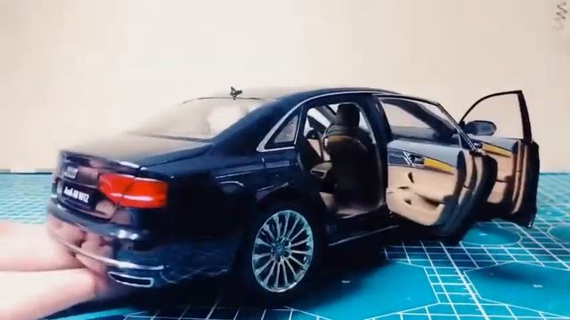 1/18 Scale Audi A8L W12 Ca Model By Kyosho смотреть онлайн