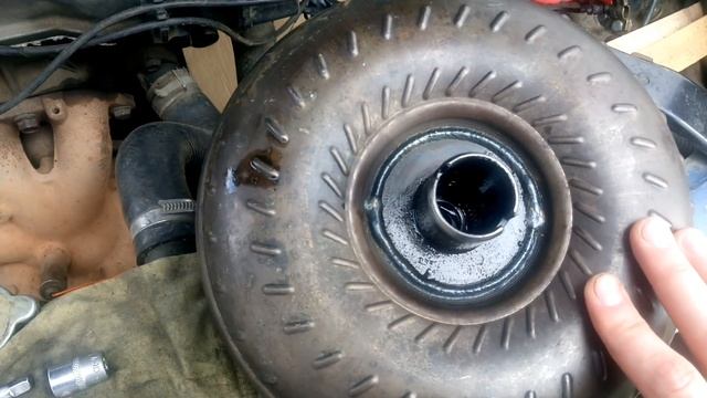 Гидромуфта, гидротрансформатор,  бублик как залить масло и надо ли?