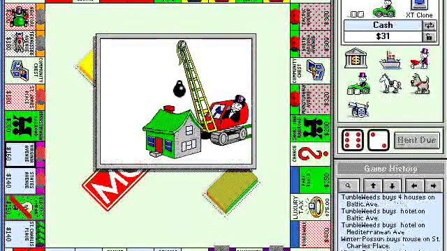 Monopoly Deluxe for DOS смотреть онлайн