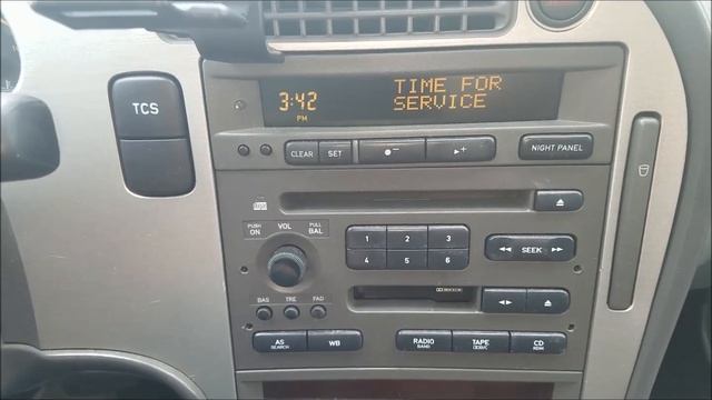 Saab - How to Reset "Time for Service" смотреть онлайн