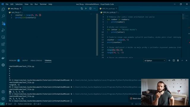 Python kurz v Slovenčine | Lekcia 10 | Cyklus for смотреть онлайн