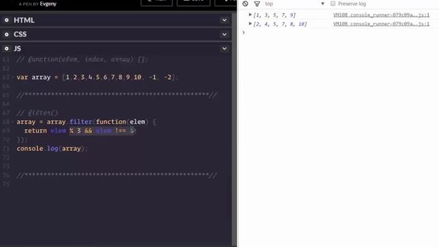 JavaScript #3 Массив перебирающие методы – filter смотреть онлайн