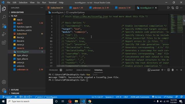 Typescript tutorial #20 Compile and Use Multiple Files смотреть онлайн