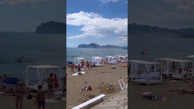 КРЫМ 2022 ОРДЖОНИКИДЗЕ 18 ИЮНЯ, + 28, МОРЕ + 21 ❤️🌊⛰🌴🏖☀️ смотреть онлайн