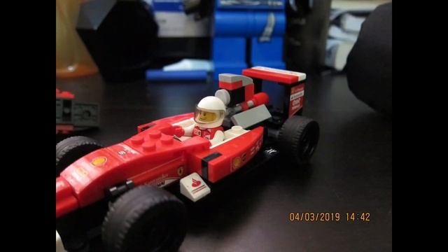 LEGO Speed Champions SCUDERIA Ferrari SF16-H with engine | A Closer Look смотреть онлайн