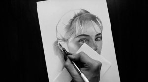 Портрет простым карандашом