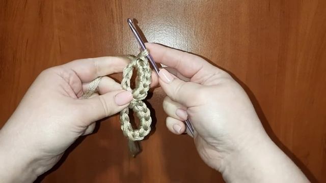 пояс, браслет или ручка для сумки Вяжем с Nilena Sans вязание крючком crochet tutorial belt смотреть онлайн