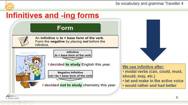 18th Lesson 3a vocabulary and grammar Traveller 4 смотреть онлайн