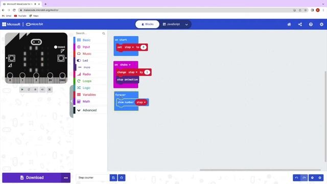 Micro Bit - Step Counter смотреть онлайн