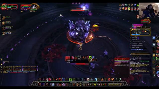 Wow Legion 7.2.5 Mythic + 15 Arcway within time limit смотреть онлайн
