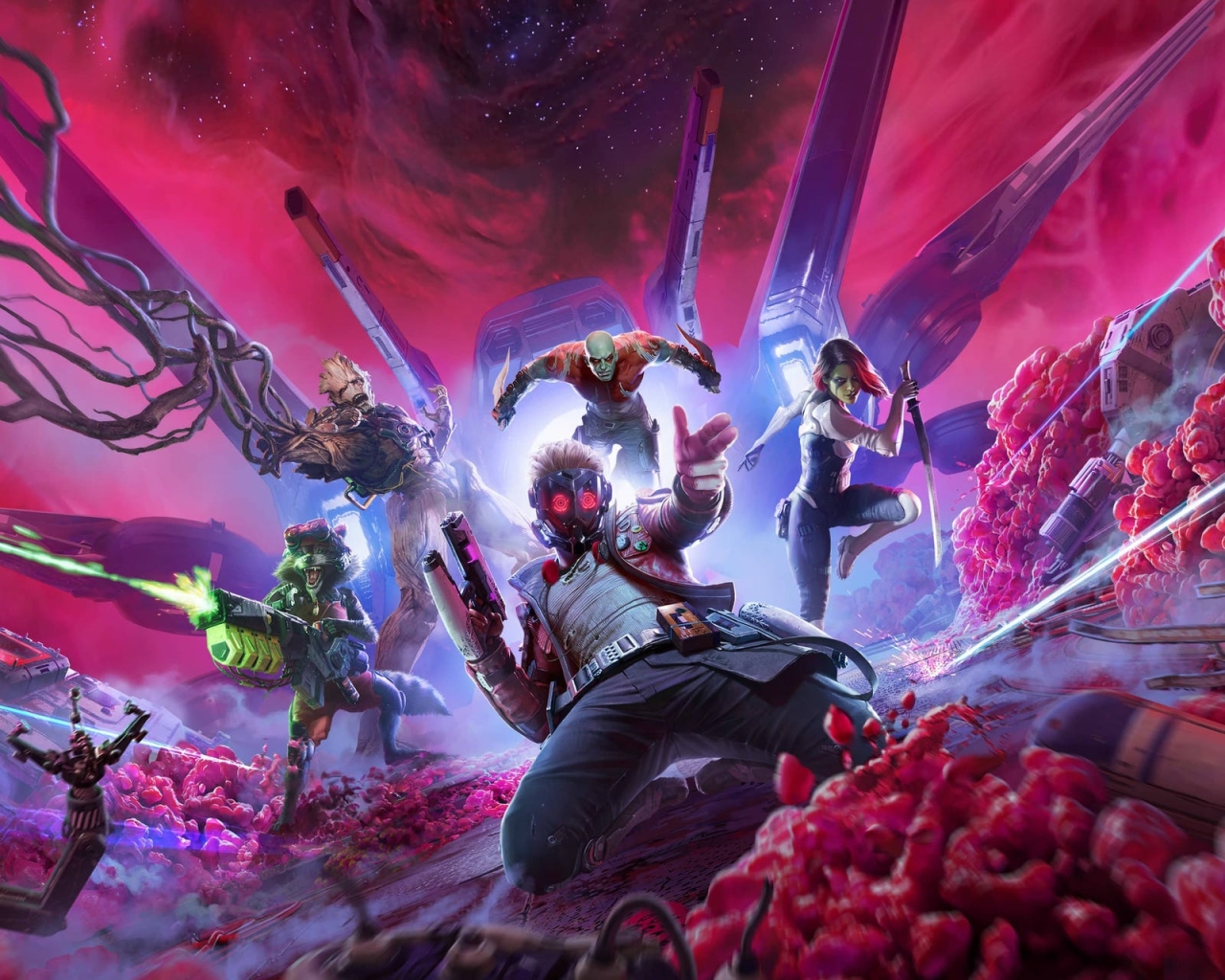 Прохождение Marvel's guardians of the galaxy #11 - Фин фан фум