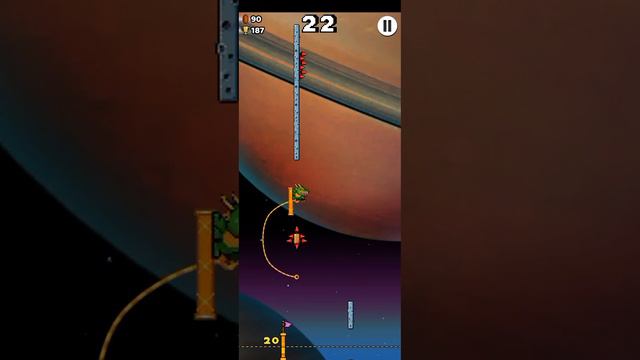 Стенные попрыгунчики/\wall kickers\/ \/прохождение игры до 200 очков/\ {3 часть} смотреть онлайн