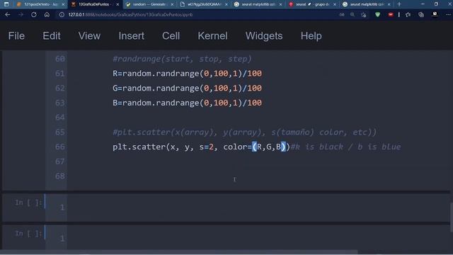 32 Gráfica de Puntos con Matplotlib y Numpy (Parte 05) | Gráficas en 2D/3D Python смотреть онлайн