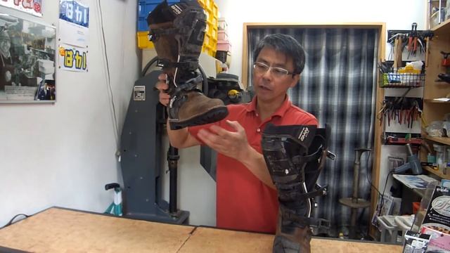 ガエルネ（GAERNE)のオフロードブーツのソール交換 смотреть онлайн
