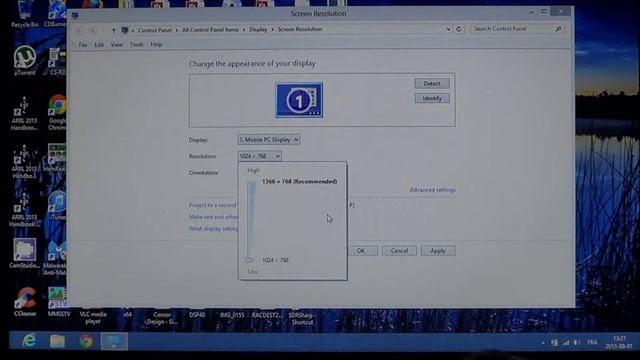 Windows 8 How to change screen resolution смотреть онлайн