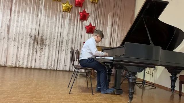 Терещенко Иван, 12 лет г.Новосибирск ДМШ №8. Д.Шостакович Полька из балета "Золотой век" смотреть онлайн