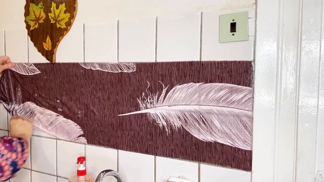 Наклеила ТКАНЬ НА СТЕНУ! Красота неописуемая! Закончила ремонт за 5 минут! смотреть онлайн