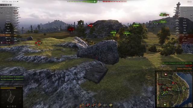 RU 251's 3rd gunmark (4,5k dmg, 5,2k spot) смотреть онлайн