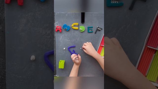 Буква G из Alphabet Lore #alphabetlore #лепка #лепкавидео #пластилин #фигурки