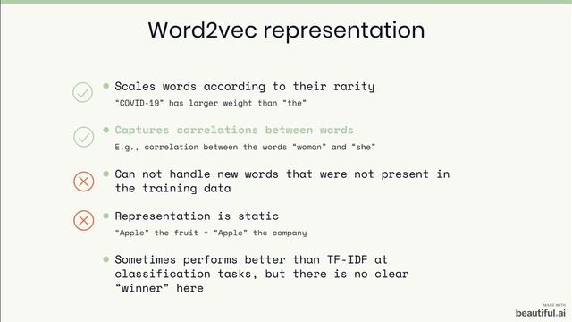 NLP Lecture - Part 3: The Word2vec Representation смотреть онлайн