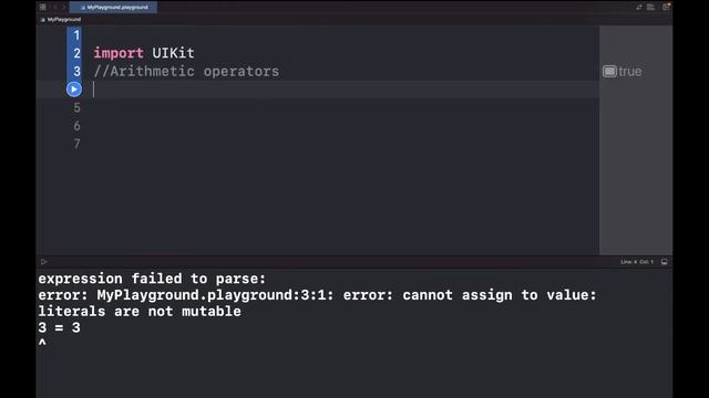 1 Introduction to Basic Operators in Swift смотреть онлайн