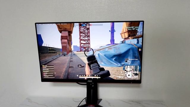 알파스캔 AOC 24G2SP 게이밍 165 프리싱크 무결점 게임 플레이 영상 смотреть онлайн