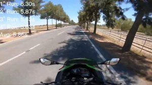 2017 Kawasaki Ninja 300 : Aceleration 0-100km/h & Top Speed