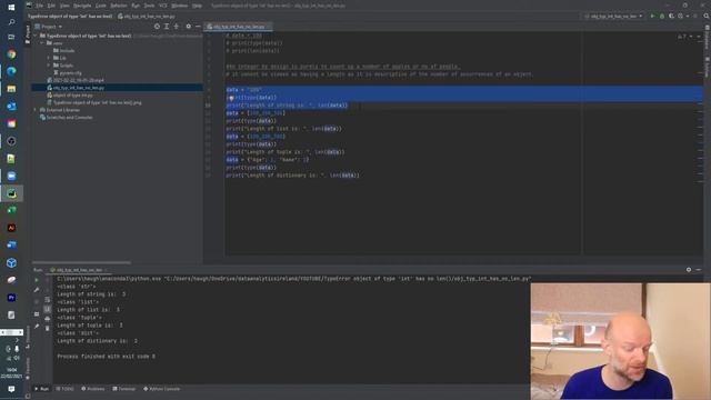 How to Fix Type Error: Object of Type 'int' has no len() смотреть онлайн