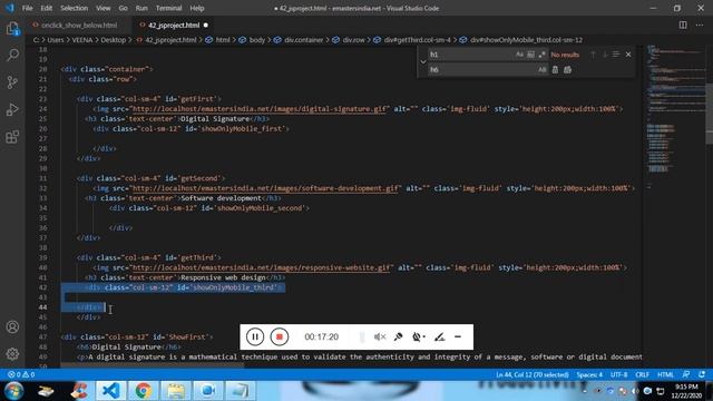 42nd Javascript Project - Accordion on Mobile Screen and Tab on Desktop tutorial for beginners смотреть онлайн