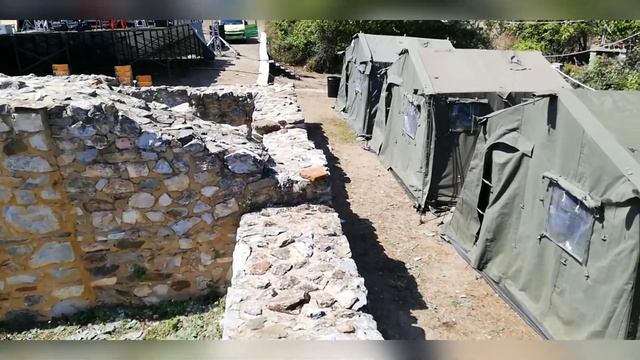 Car Samoil grobot Bazilika ostrov Ahil Sv. German Prespa 08.2022 Macedonia смотреть онлайн