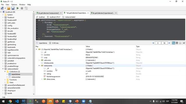Consultas Lookup MongoDB parte 01 смотреть онлайн
